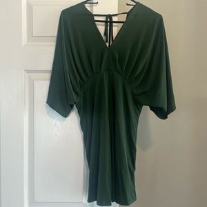 Pink Lilly mini dress. Green. Medium